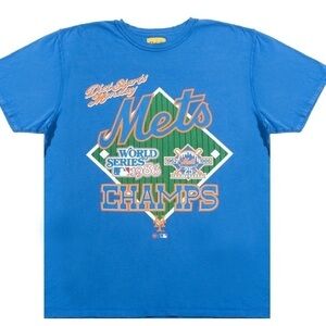 🆕Diet Starts Monday x '47 Mets 1986 Graphic T-Shirt::NWT::Blue Classic Fit::